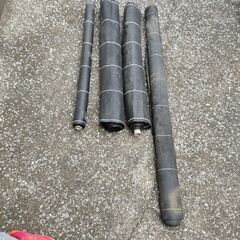 未使用 防草シート4本の画像