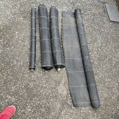未使用 防草シート4本の画像