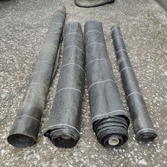 未使用 防草シート4本の画像