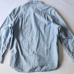 Carharttカーハー 長袖ワークシャツ ライトブルー XL 古着の画像