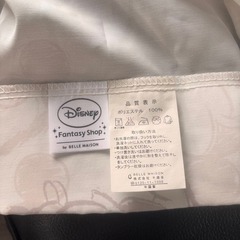 Disney ミッキーマウス チェック カーテンセット ディズニー ベルメゾンの画像