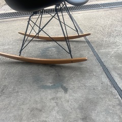 ロッキングチェア　ブラック
の画像