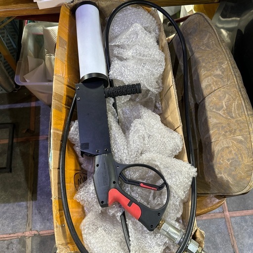 手持ち式Co2キャノン　LEDライト付き