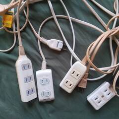延長コード　電源タップ　２M４口　５M３口　３M１口　３M ３口　２M５口　２M６口　１M４口　９setの画像