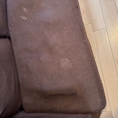 ソファー ブラウンの画像