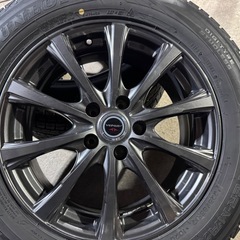 【美品】225/65R17 スタッドレス アルミホイール付 デリカD5 エクストレイル等の画像