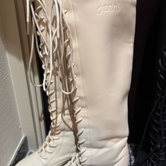 Jenny  ロングブーツ　二足　23.5cmの画像