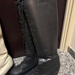 Jenny  ロングブーツ　二足　23.5cmの画像