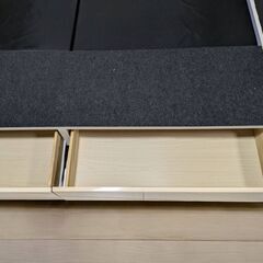 ホワイト　シングルベッドの画像