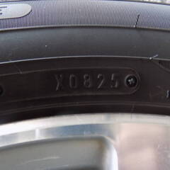 ダンロップ　ENASAVE RV505　225/55Ｒ17　VENERDI　17X7J　114.3　５Ｈ　タイヤ2025年製　バリ溝　札幌白石区引取限定の画像