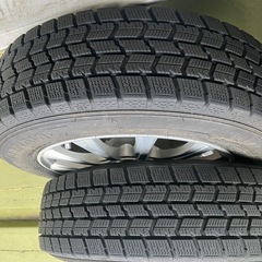 スタッドレスタイヤ ホイール付　165/70r14の画像