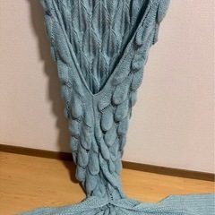 マーメイドニット膝掛けの画像