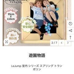 【LE JUMP公式】ネット付きトランポリンの画像