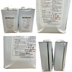 SG00001 新品未使用 サンデーペイント ポリベスト洗浄剤　アセトン　4L 250305  白 FRP用 2点まとめ売り [0000000001372]の画像