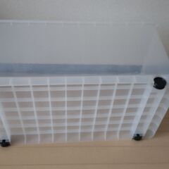 収納ケース差上げます。こちらの条件にてお引取り可能な方のみ。交渉中の画像