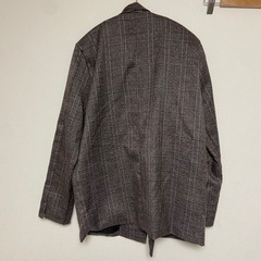 チェック柄 テーラードジャケットの画像