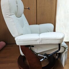 中古美品＜タマリビング(Tamaliving) パーソナルチェア　ニース＞リクライニングソファチェアの画像