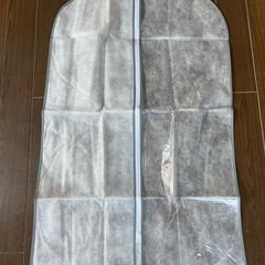 不織布洋服カバーファスナー付き　8枚セットの画像