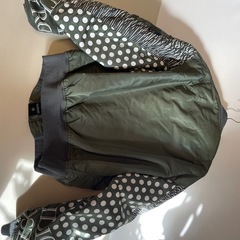 ALLAROUND MA-1ジャケット オリーブグリーンの画像