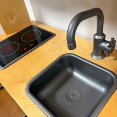 美品　IKEA ままこままごとキッチンの画像