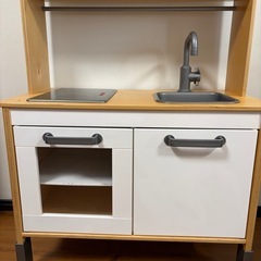 美品　IKEA ままこままごとキッチンの画像