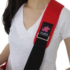 【新品未使用】正しい姿勢で安心！犬と飼い主に優しい多機能スリング｜チェック柄 の画像