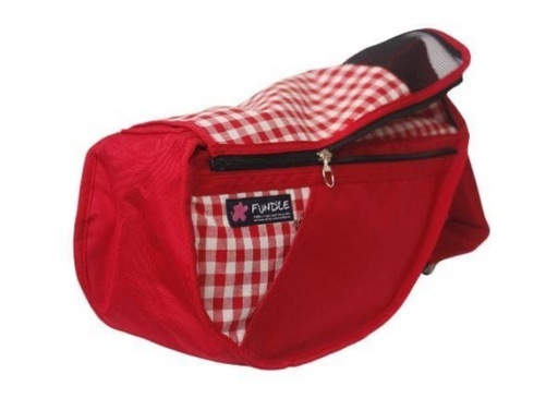 【新品未使用】正しい姿勢で安心！犬と飼い主に優しい多機能スリング｜チェック柄