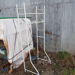 ランドリー、タオルかけ、洗濯干し、スクラップにもの画像