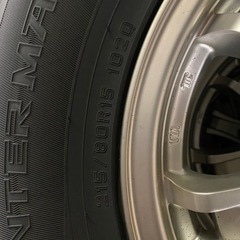 215/80R15 139.7 6穴　4本
スタッドレスの画像