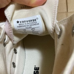 コンバース　converse スニーカー　sakuraの画像