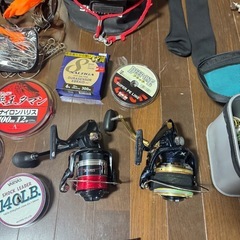 打ち込み釣り 一式の画像