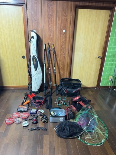 打ち込み釣り 一式