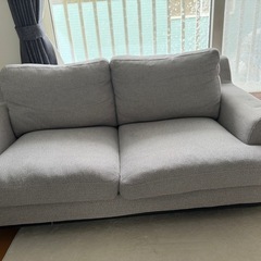 【決まりました】ソファとダイニングテーブル
　Francfranc 高級ソファの画像