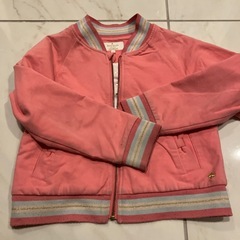 Kate Spade NY　ケイトスペード　子供服　130　ピンク　ブルゾンの画像
