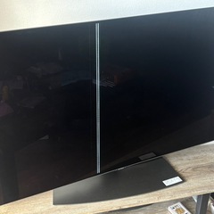 ジャンク品 Sharp 48 型 有機EL テレビ　2022型 リモコン付きの画像