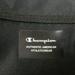 ( E-27 )Champion チャンピオン ショルダーバッグ ブラック 黒 ポケット ファスナー 未使用 長期保管品の画像