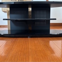 テレビ台　ブラックの画像