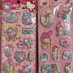 ウォーターシール サンリオ ディズニーの画像