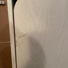 ニトリの棚　3段シェルフ　扉付きの画像