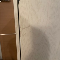 ニトリの棚　3段シェルフ　扉付きの画像