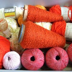 手芸好きな方へ　毛糸いろいろの画像