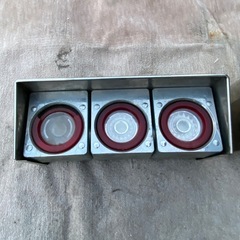 大型トラック　テール　花魁テール　ステンレス枠の画像