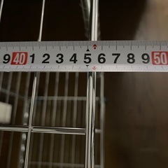 メタルラック、キャスター・ゴム足両方OK／引越し整理品の画像