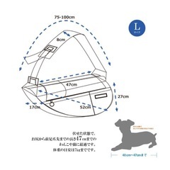 【新品未使用】正しい姿勢で安心！犬と飼い主に優しい多機能スリング｜チェック柄 の画像