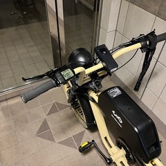 ②引き取り限定　動作品　電動アシスト自転車　カスタム　試乗可能の画像