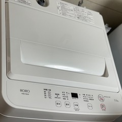 送料・設置込み可　洗濯機　5.5kg ヤマダ電機　2023年【分解クリーニング済み】の画像