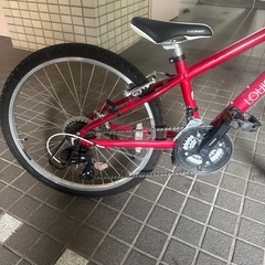 子供用自転車　24インチ　ルイガノ　マウンテンバイク　J24 屋内保管車　極上美品　定価5万円程度の画像