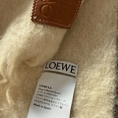 ロエベ　正規品　マフラーの画像