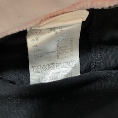 【90】ピンク レギンス スカート 冬服 女の子の画像