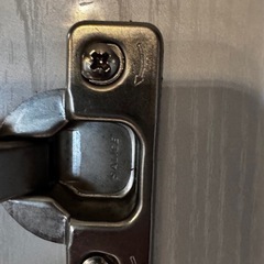 室内用厚扉　スライド蝶番4つ付き✖️2枚
の画像